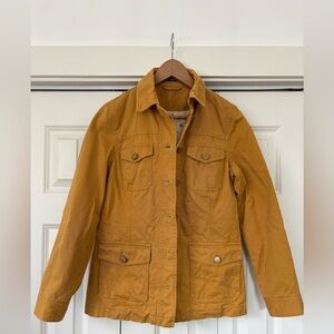 J. McLaughlin Women's Mustard Utility Jacket Size S